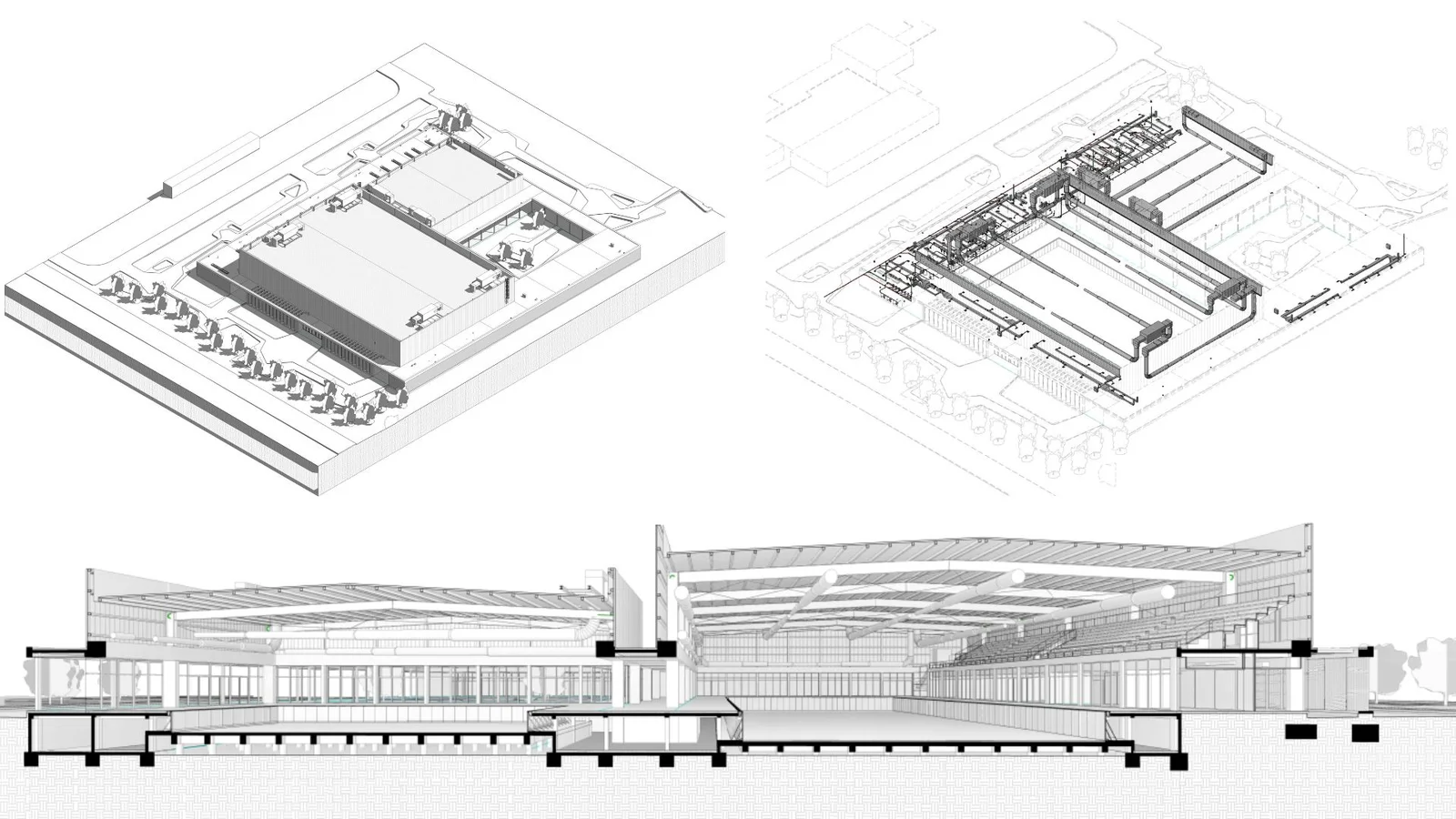 Hand-drawn schematic floor plan sketch
